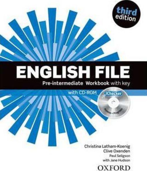 English File, 3rd Edition Pre-Intermediate: Workbook & iChecker with Answer Booklet