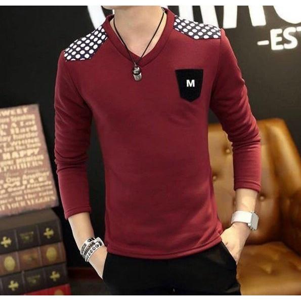 Áo thun nam tay dài sweater nam unisex form rộng hàn quốc giá rẻ