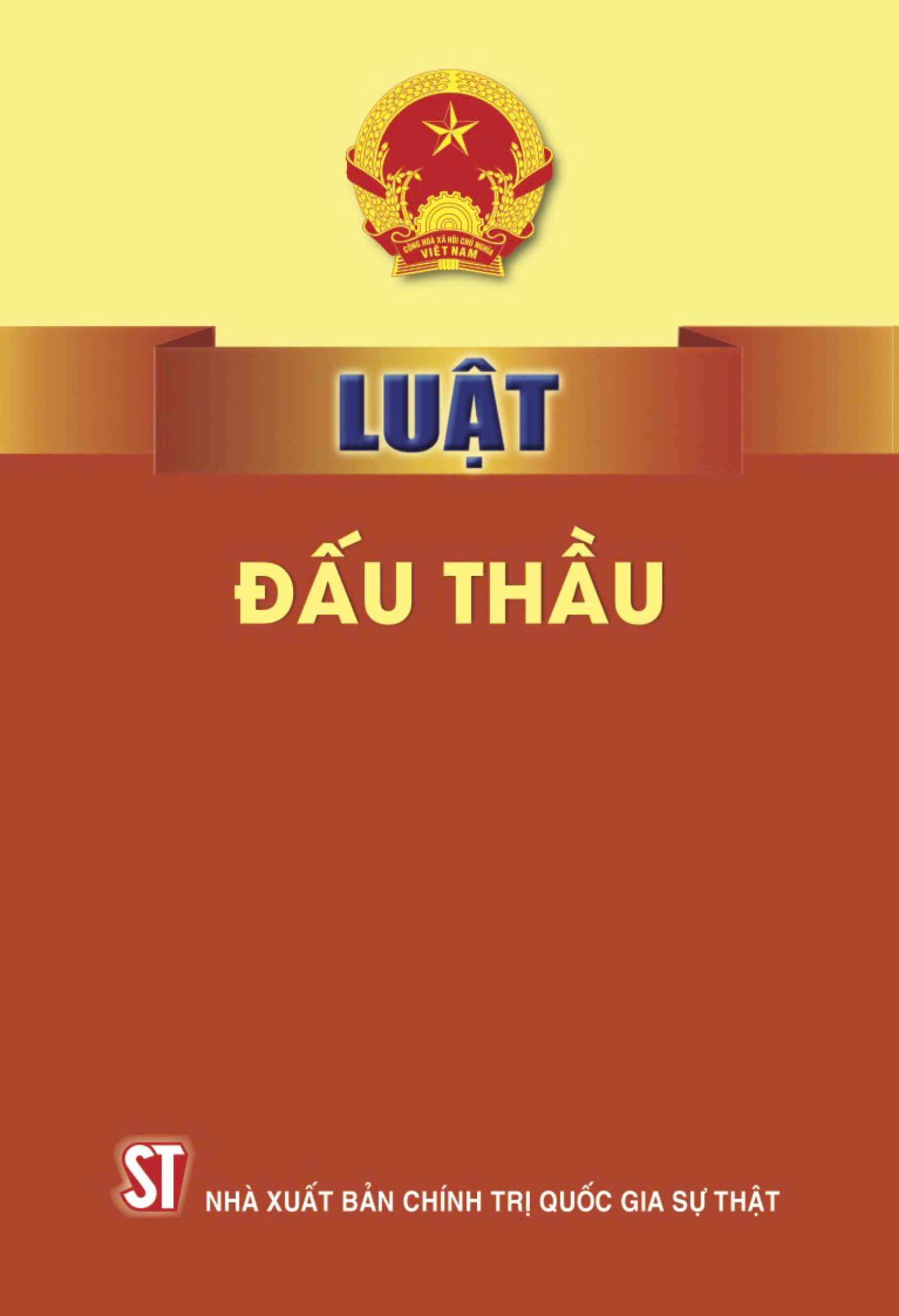 Luật đấu thầu (bản in 2024)
