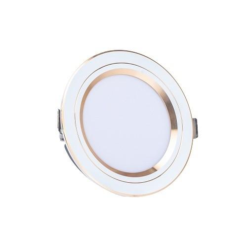 Đèn led âm trần Rạng Đông, Downlight, đổi mầu, siêu sáng 8W,10W,12W, lỗ trần 90,110 AT20 ĐM - Đổi mầu viền vàng