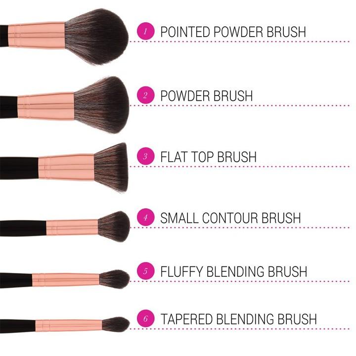 Bộ cọ trang điểm Bộ 13 cây BH Signature Rose Gold 13 Piece Brush Set