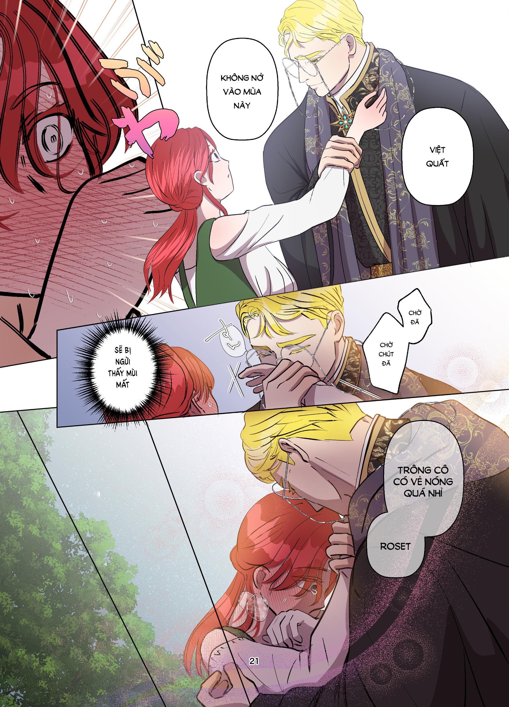 [21+] gái ế chạy không thoát tình yêu của đức cha - full màu chapter 4 1