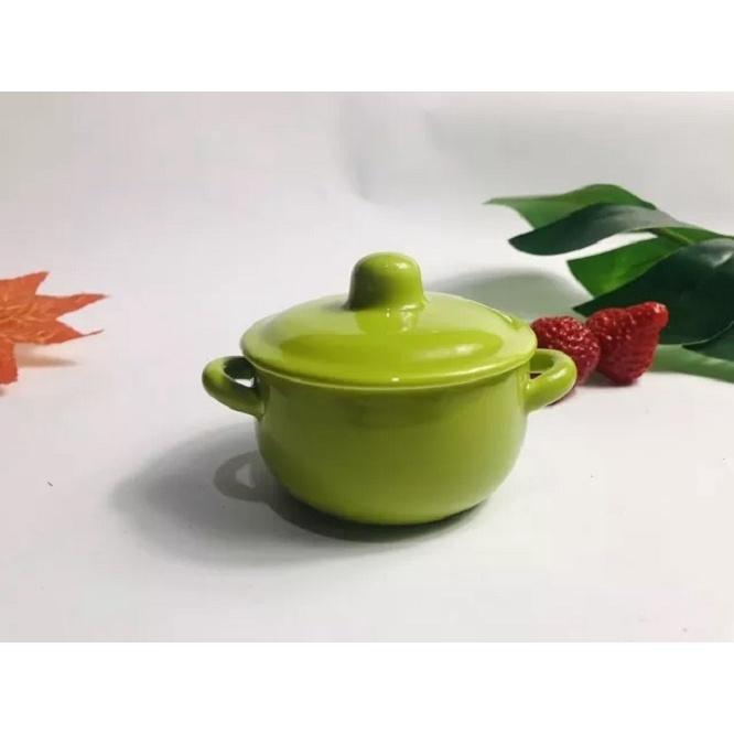 Bát Sứ Ăn Dặm Cao Cấp Có Nắp Vân Trơn