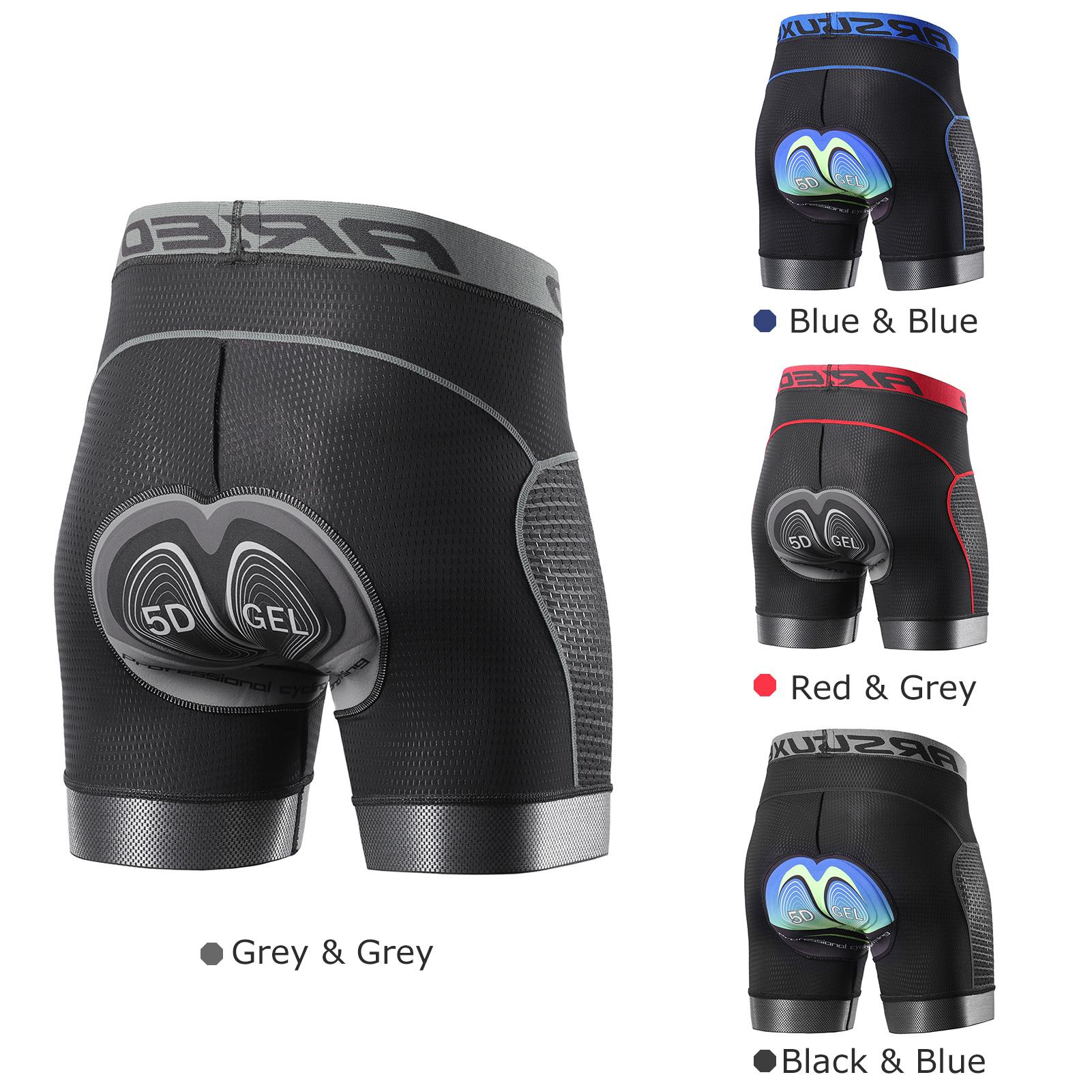 Quần short đi xe đạp Arsuxeo 5D, nhanh khô, thoáng khí, chất liệu vải siêu bền