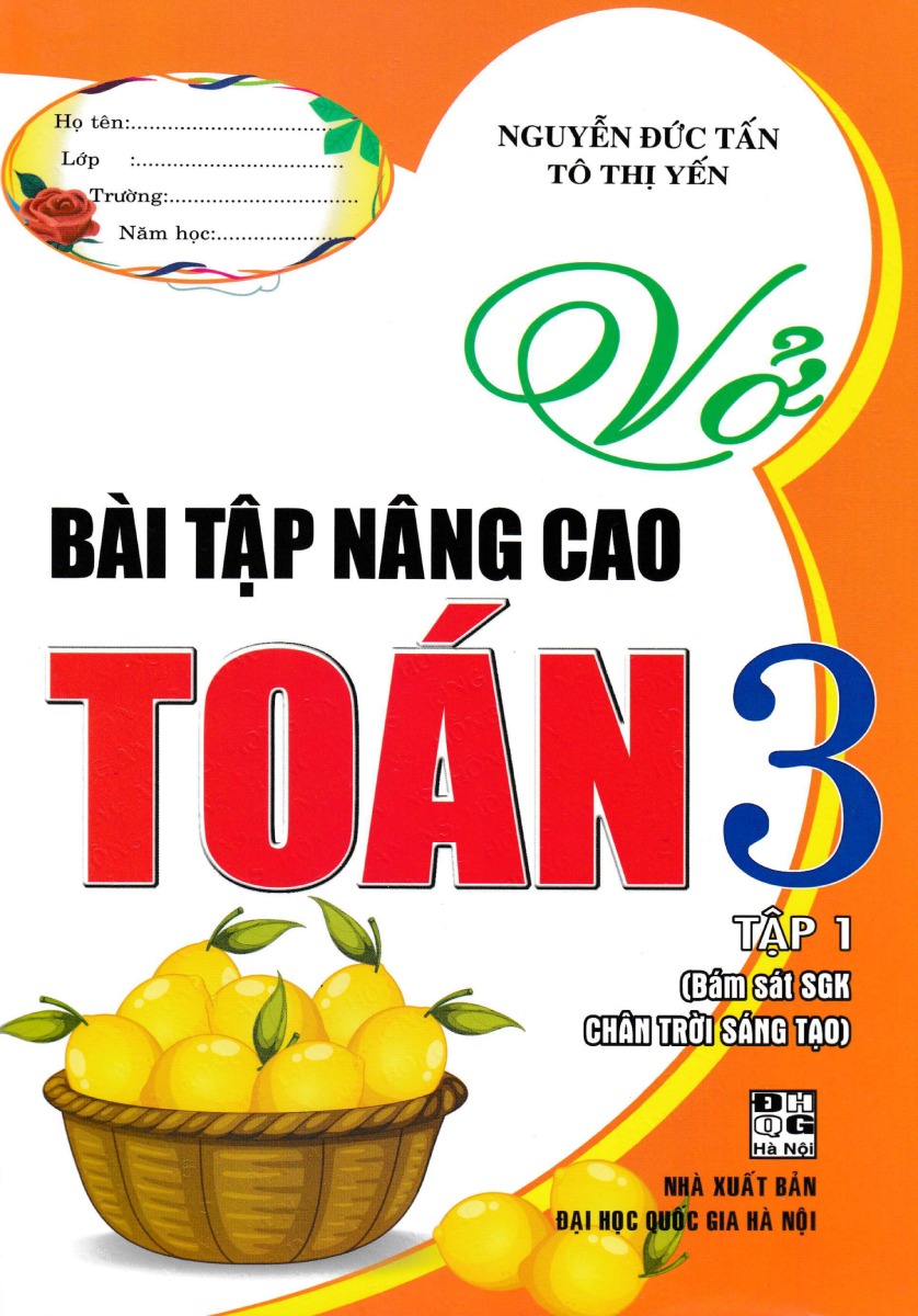 Vở Bài Tập Nâng Cao Toán Lớp 3 - Tập 1 (Bám Sát SGK Chân Trời Sáng Tạo) _HA