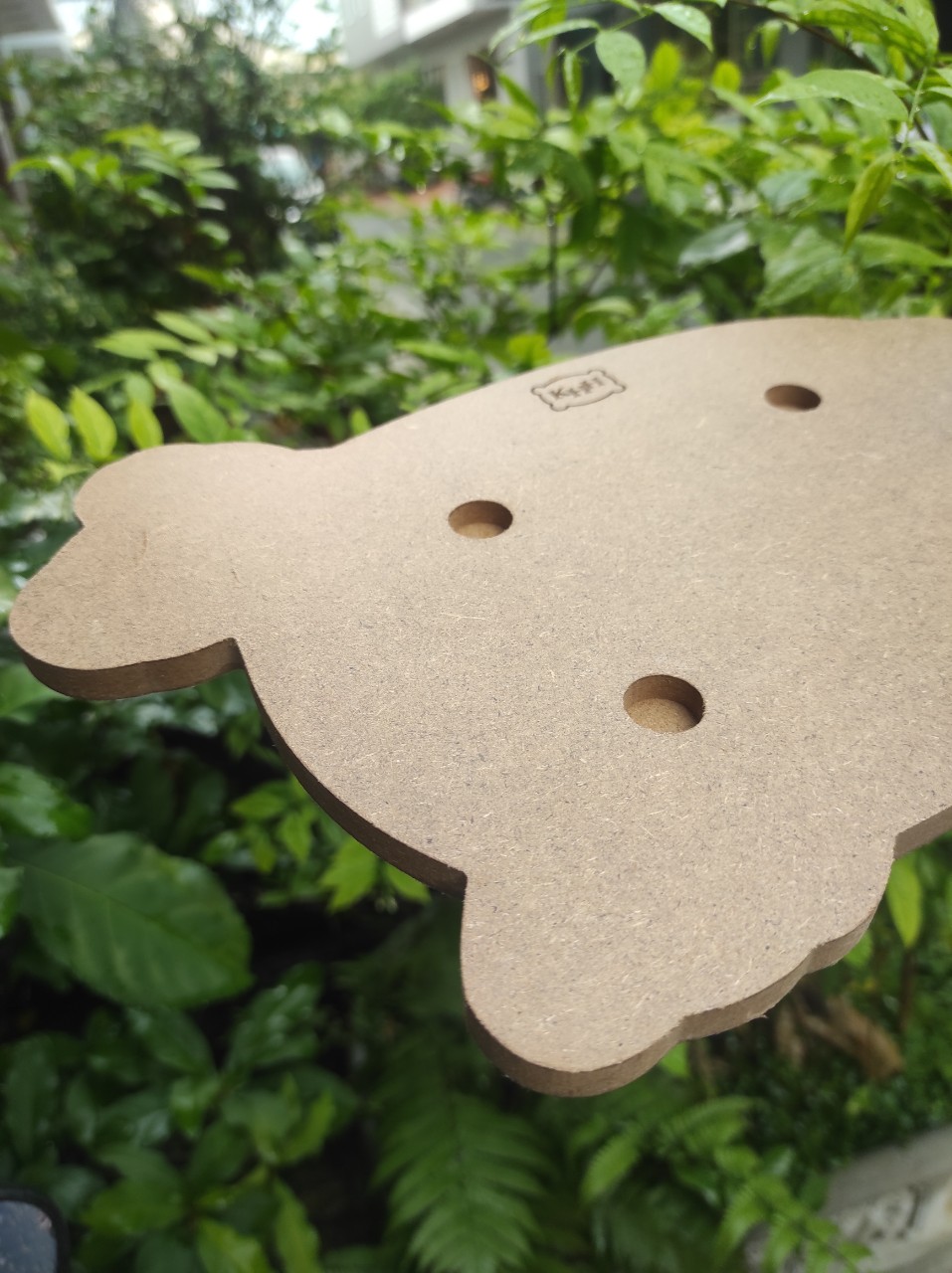 Đế Gỗ Lót Chảo Gang Làm Bò Bít Tết