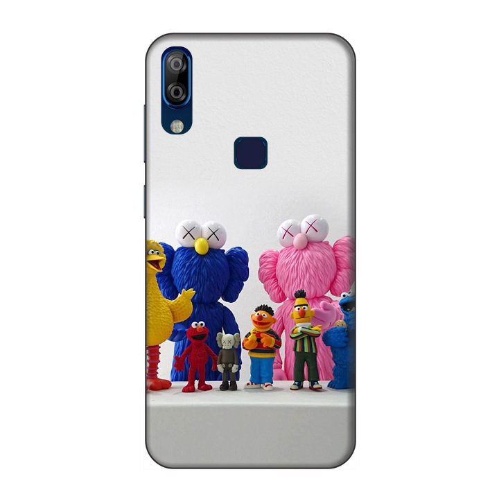 Ốp lưng điện thoại VSMART ACTIVE 1 PLUS viền silicon dẻo TPU  hình Gấu KAW - Hàng chính hãng