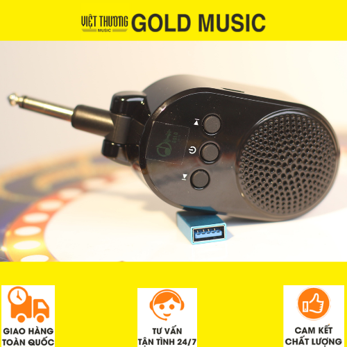 Loa guitar mini jack 6ly Gold GL05 cho nhạc cụ chỉ 90 gram