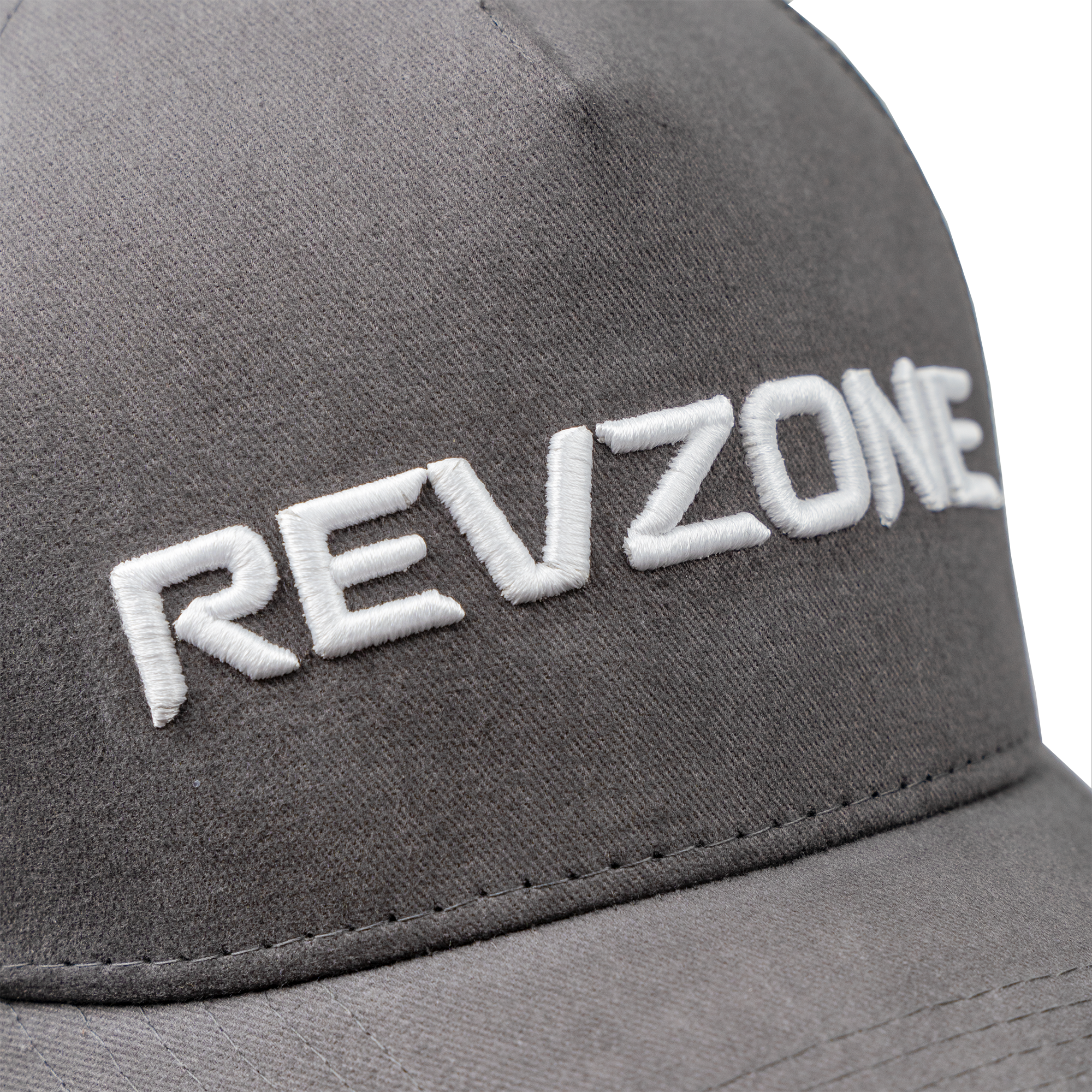 Nón Lưỡi Trai Revzone Logo Màu Xám