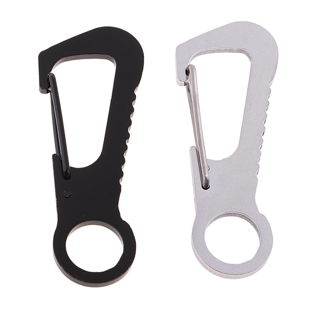 Outdoor Keyring Buckle Quick Release Hooks Key Organizer Holder Camping Hiking Equipment