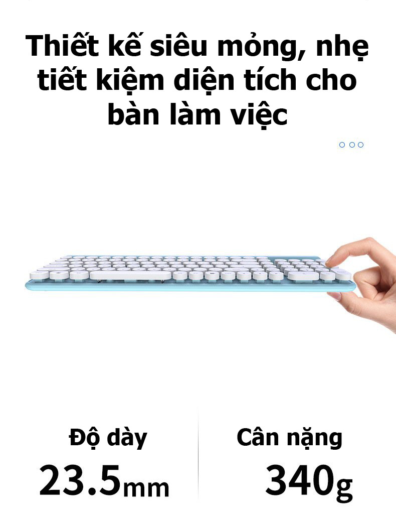 LANGTU L4 Bàn phím có dây dùng cho văn vòng, pc, laptop, tivi - Hàng Chính Hãng