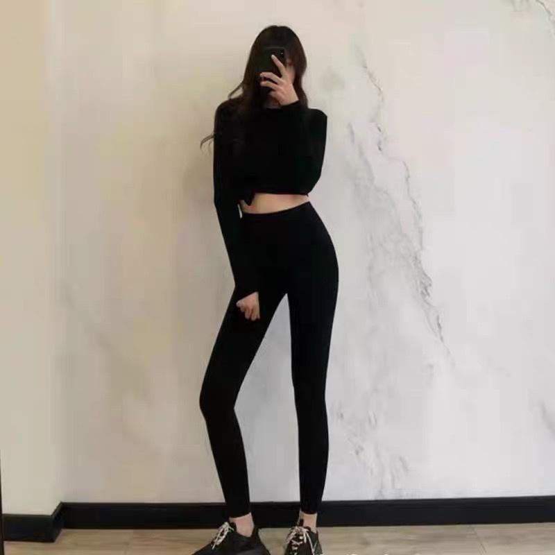 Quần legging nữ dài cạp cao bigsize cao cấp nâng mông VAVASA QL02