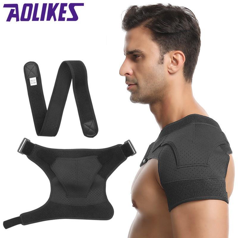 Đai cố định khớp vai AOLIKES A-1692 bảo vệ, cố định khớp xương vai sport shoulder support