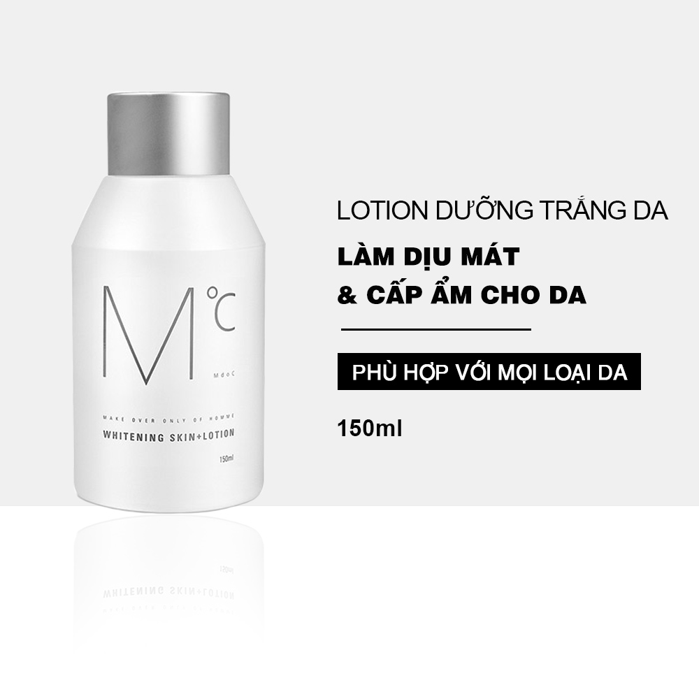 Lotion dưỡng trắng dành cho nam MdoC Whitening Skin+Lotion 150ml JN-MLT02