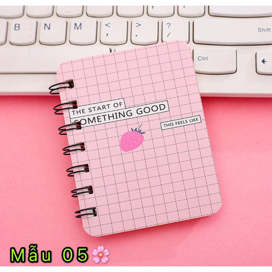 Sổ Tay Mini Siêu Dễ Thương Sổ Tay Lò Xo