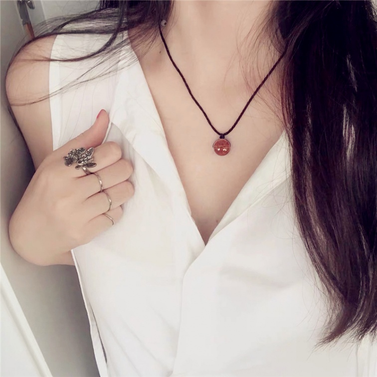Dây chuyền Đá Phong Thuỷ tự nhiên