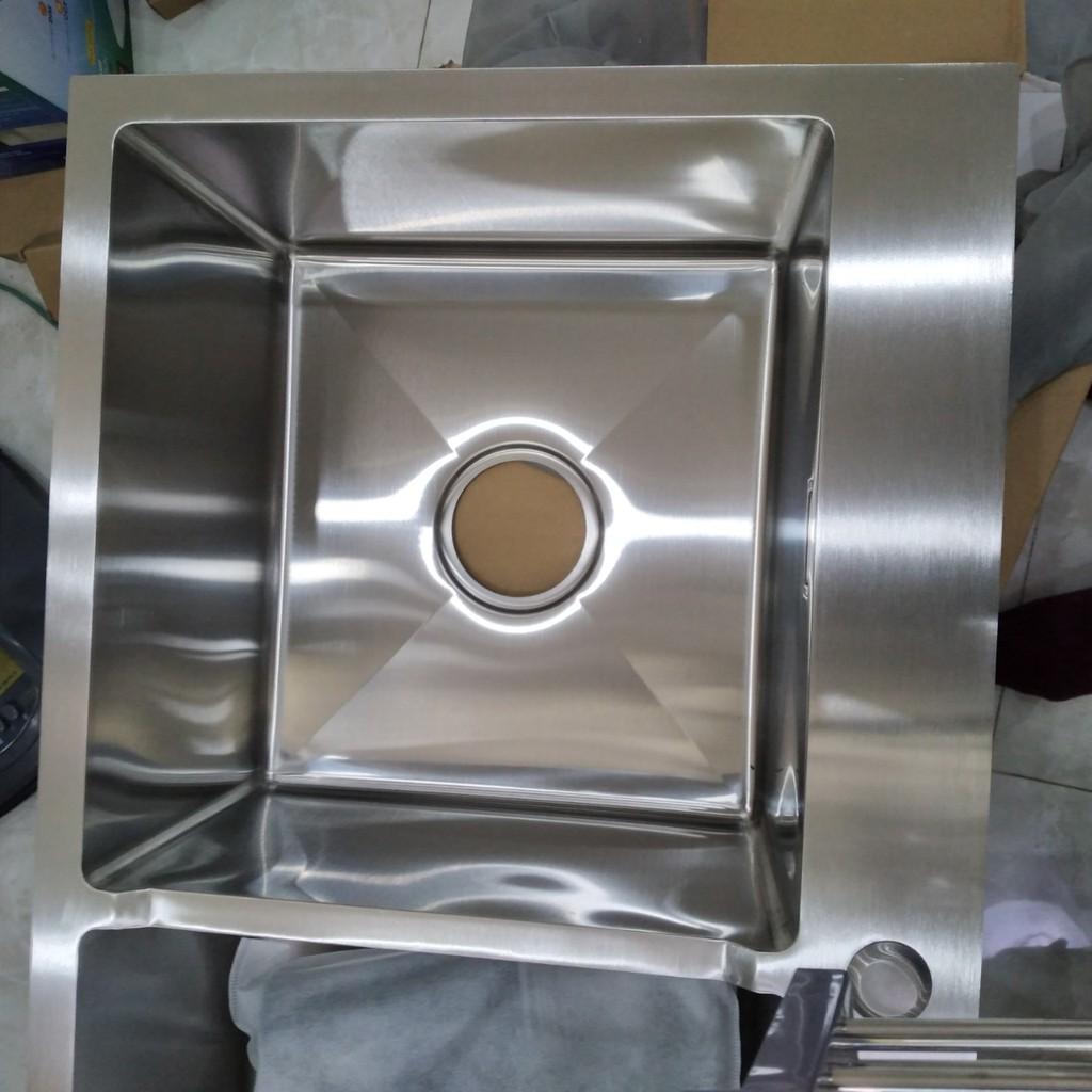 Chậu rửa bát đúc inox  siêu dày, siêu bóng, chống ồn