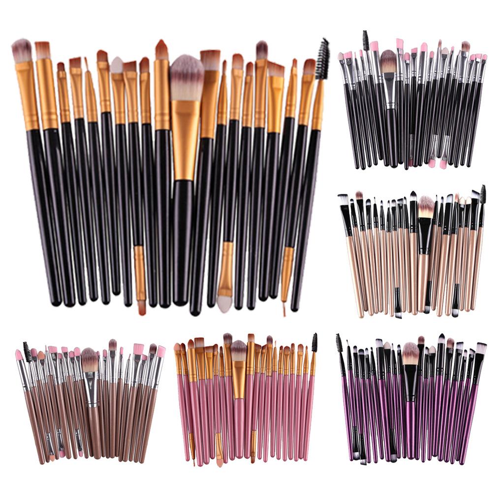 20pcs/Set Professhional Makeup Brushes Foundation Powder Brush