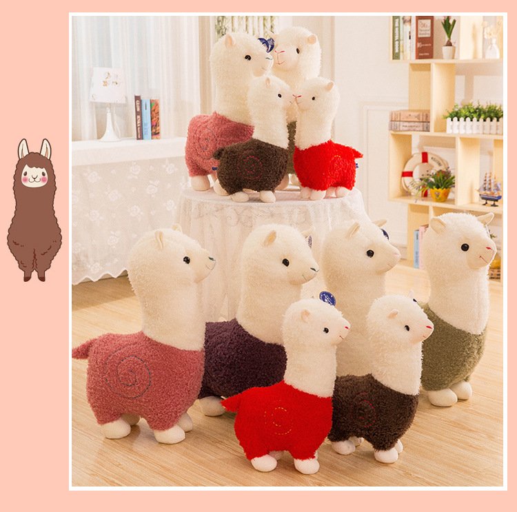 Thú Bông Lạc Đà A Đán Bá Đạo Alpaca 38cm Quà Tặng Cưng Xỉu Siêu Hot