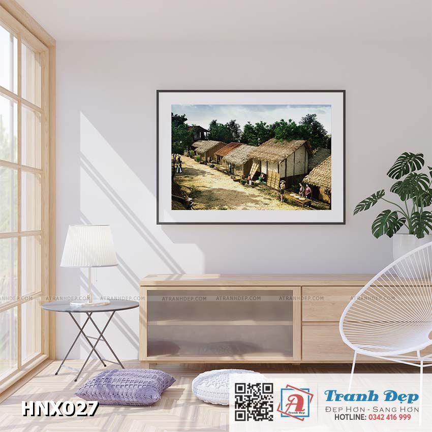Tranh phong cảnh Hà Nội xưa - HNX027
