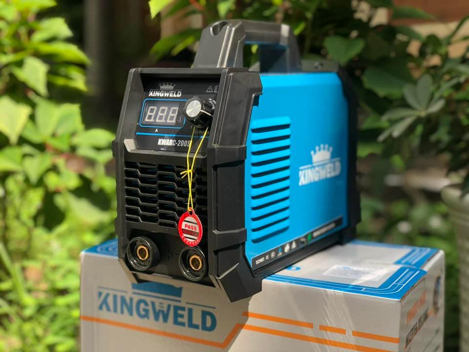 MÁY HÀN QUE MINI ĐIỆN TỬ (1.6mm - 3.2mm) KINGWELD KWARC-200S - HÀNG CHÍNH HÃNG