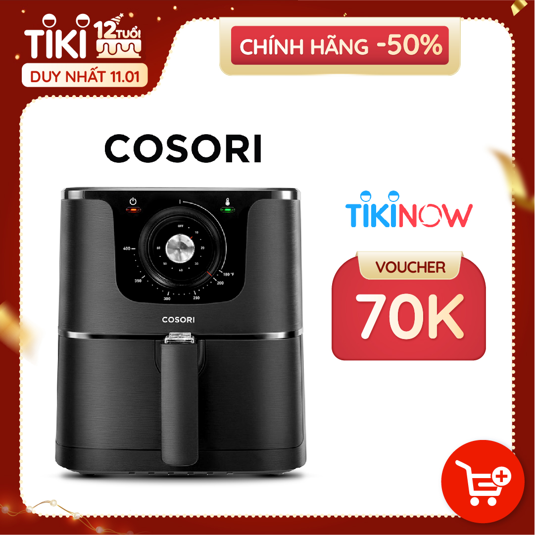 Nồi chiên không dầu Cosori CO158 - AF( 5,5 Lít) gợi ý chế độ nấu - Hàng chính hãng bảo hành 2 năm