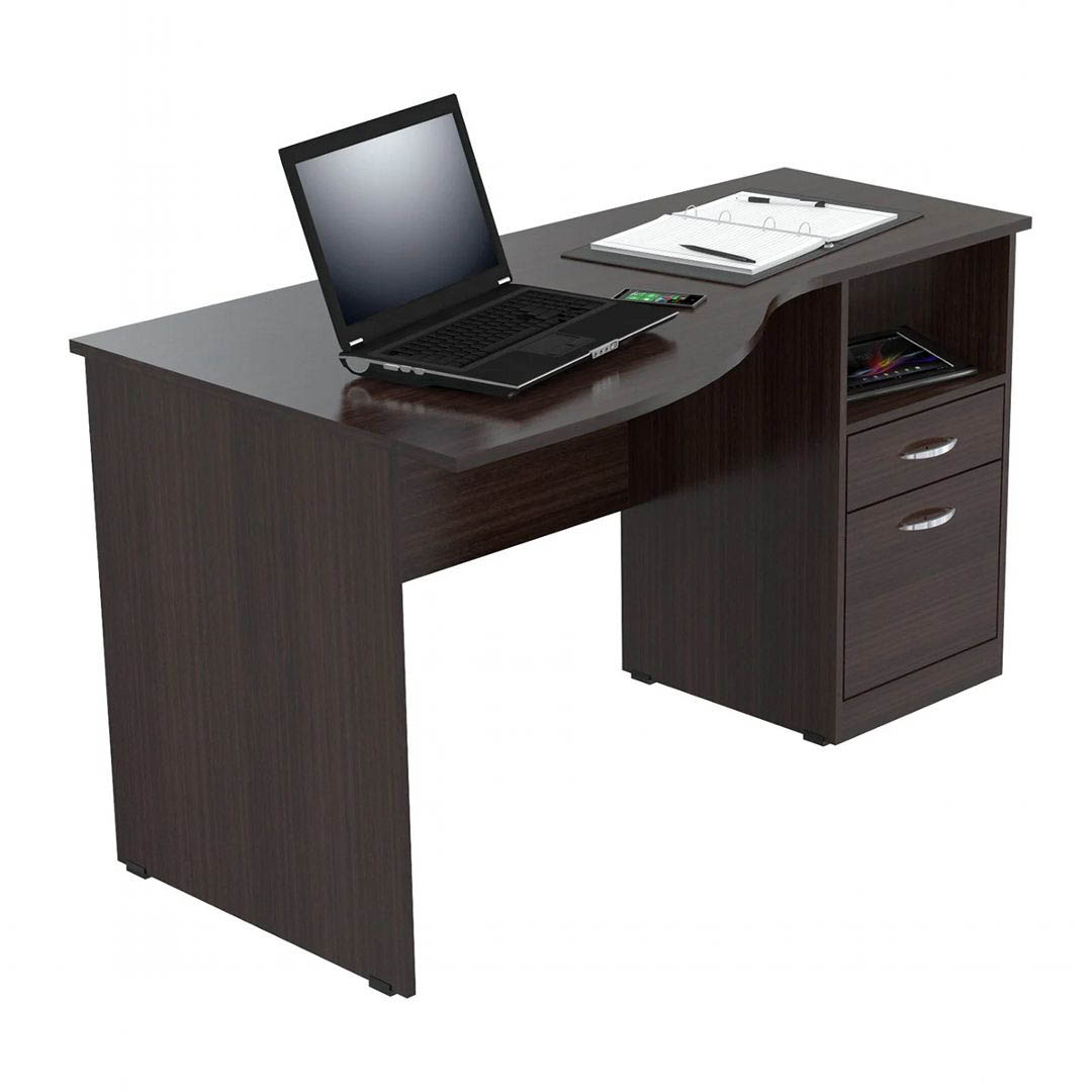 Bàn làm việc, bàn học gỗ hiện đại SMLIFE Diskant | Gỗ MDF dày 17mm chống ẩm | D140xR75xC75cm