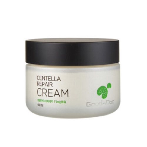 Kem dưỡng ẩm rau má GoodnDoc giá bao nhiêu, KEM PHỤC HỒI - DƯỠNG TRẮNG DA Rau Má GoodnDoc Centella Repair Cream 50ml