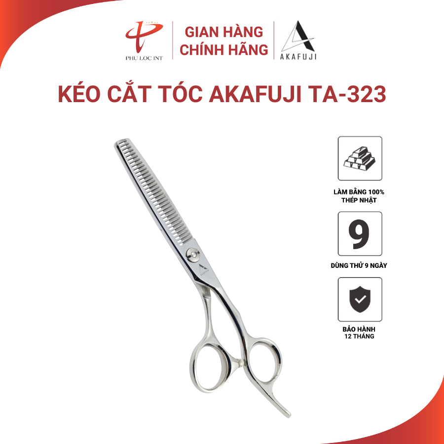 Kéo tỉa tóc  TA-323 răng thẳng (size 6.0 inches)