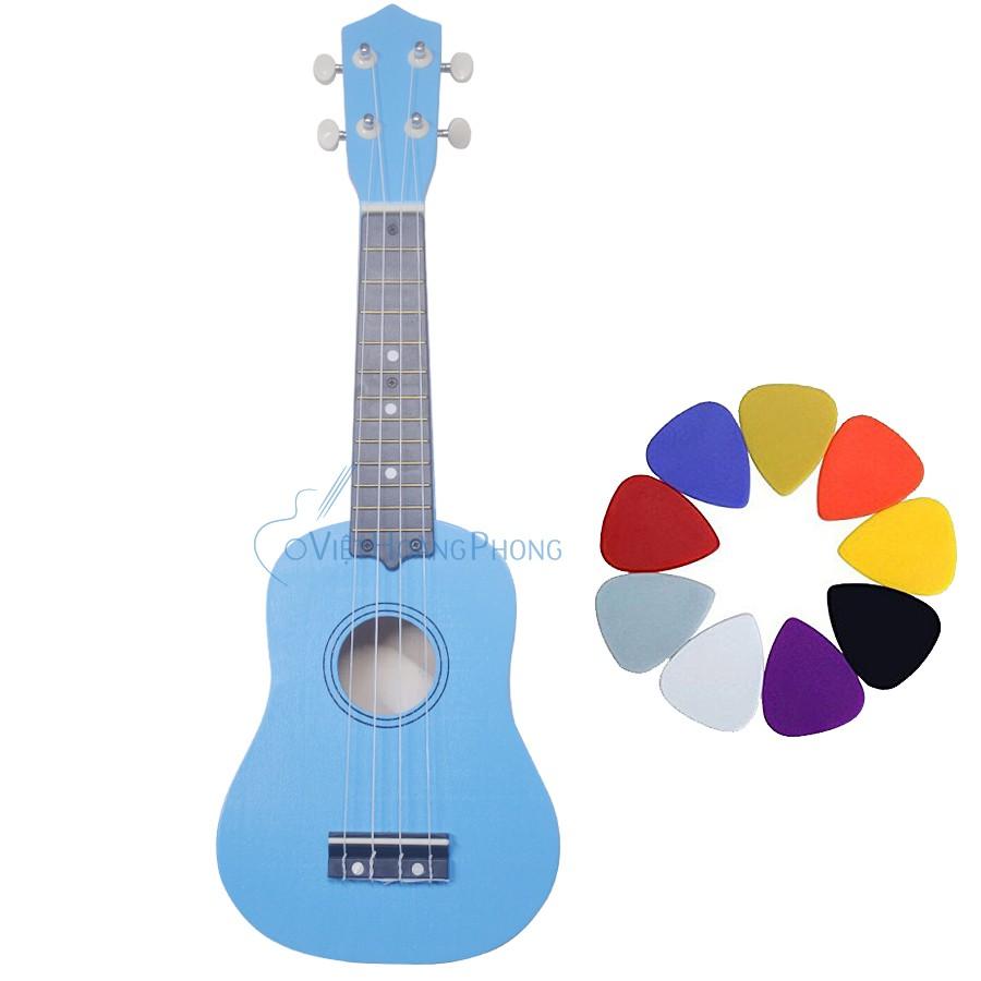 Đàn Ukulele Soprano Gỗ Tặng kèm phím gảy - [Việt Hoàng Phong