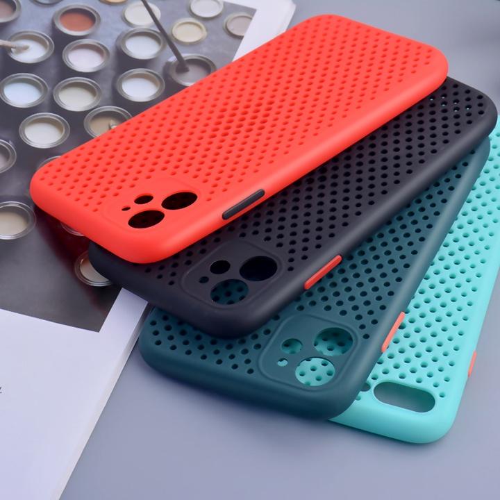 Ốp Lưng Tản Nhiệt TPU Dẻo cho iP6/7/8/6P/7P/8P/X/XS/XR/XSMax/11/12/13 Đủ Dòng Máy - Mã TZAC263