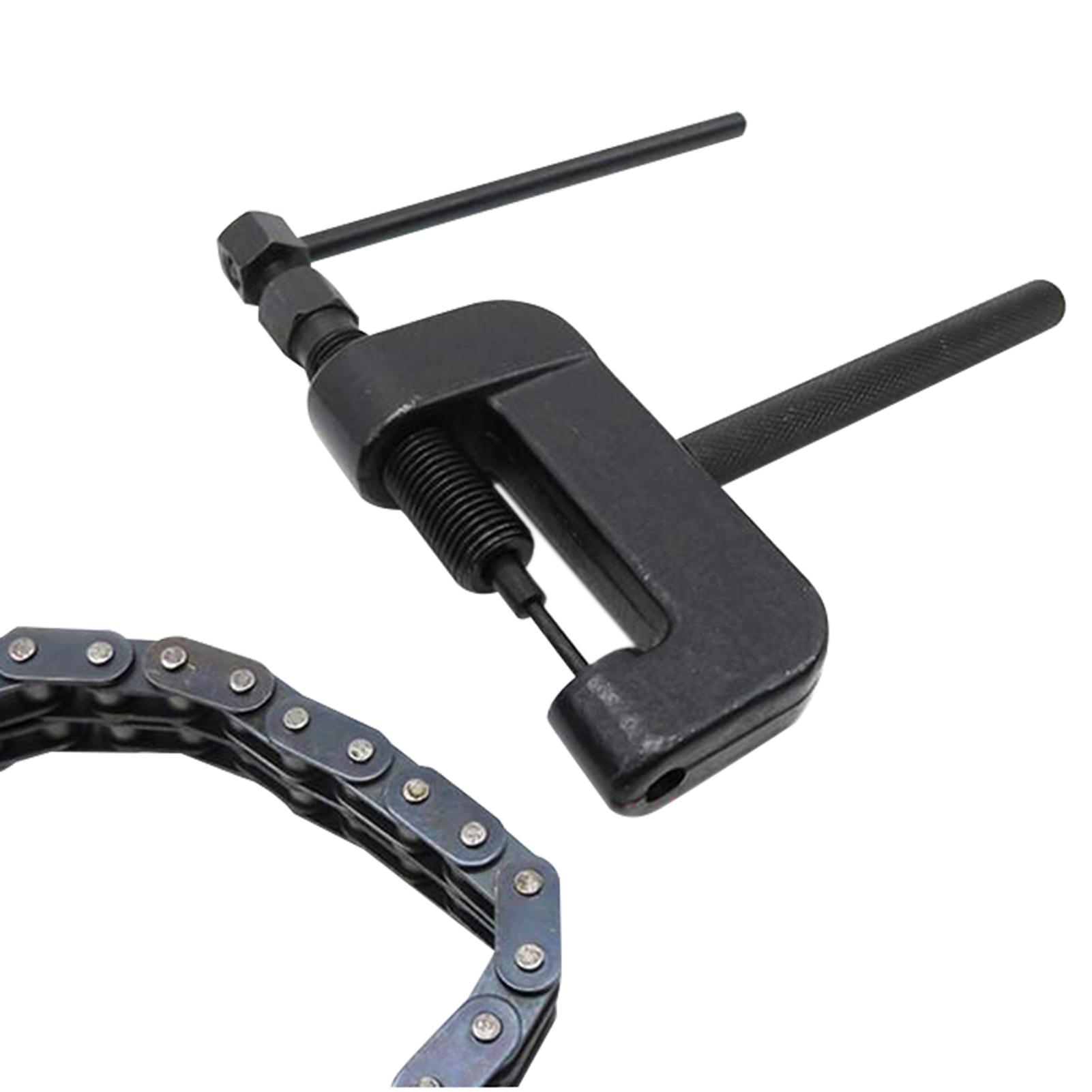 Chain Breaker Set with Carrying Case Chain Cutter and Riveter for Motorcycle Bike ATV