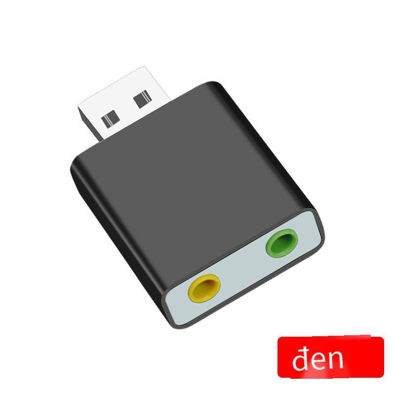 Giá thấp nhất card âm thanh USB card âm thanh bên ngoài máy tính để bàn chủ máy tính xách tay giao diện chuyển đổi dòng chuyển đổi âm thanh độc lập bên ngoài