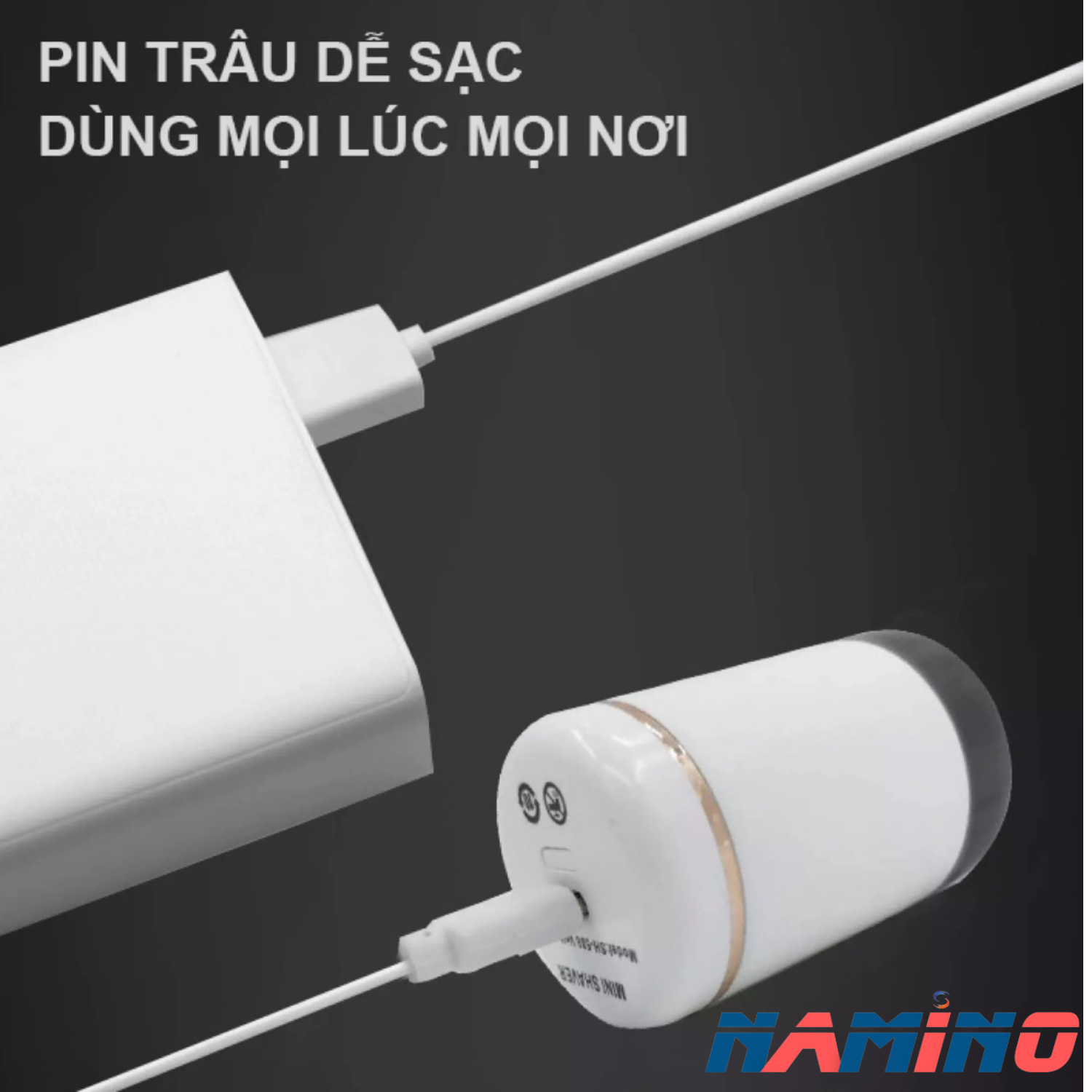 Máy cạo râu mini không dây sạc pin, chống trầy , chống nước tuyệt đối - Tiêu chuẩn Nhật Bản