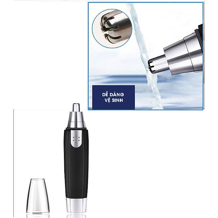 MÁY DỤNG CỤ TỈA LÔNG MŨI, LÔNG TAI, RÂU, LÔNG MÀY CHẠY PIN- Hàng chính hãng