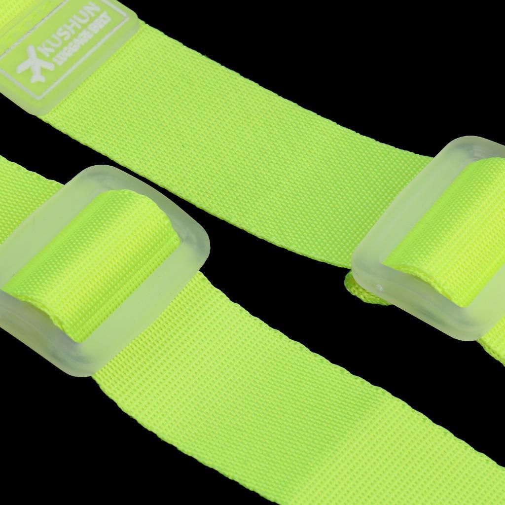 2pcs Luggage Suitcase Secure Belt Strap Backpack Bag Packing Belt