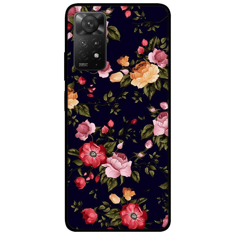 Ốp lưng cho Redmi Note 11 4G - Redmi Note 12 - Redmi Note 12 Pro - Redmi Note 12 Pro 5G - Họa Tiết Hoa Nhỏ - Hàng Chính Hãng