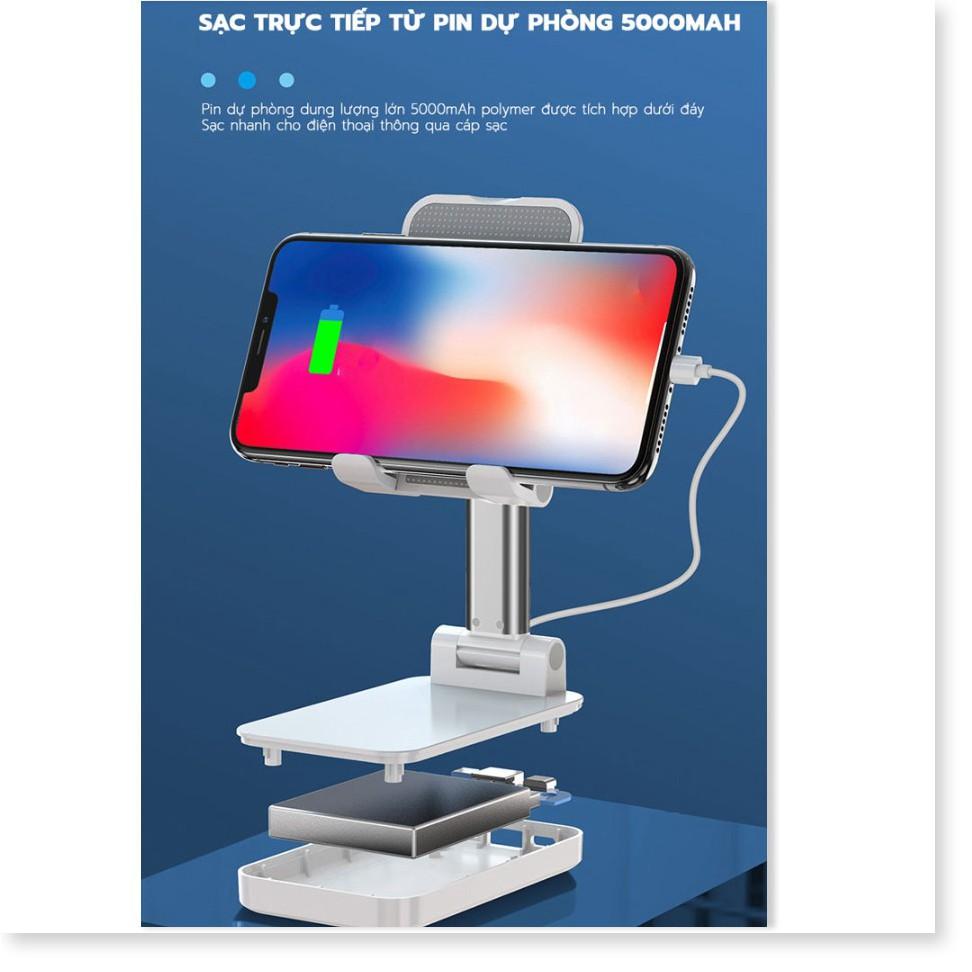 Đế giữ điện thoại gấp gọn kiêm pin dự phòng CCT2