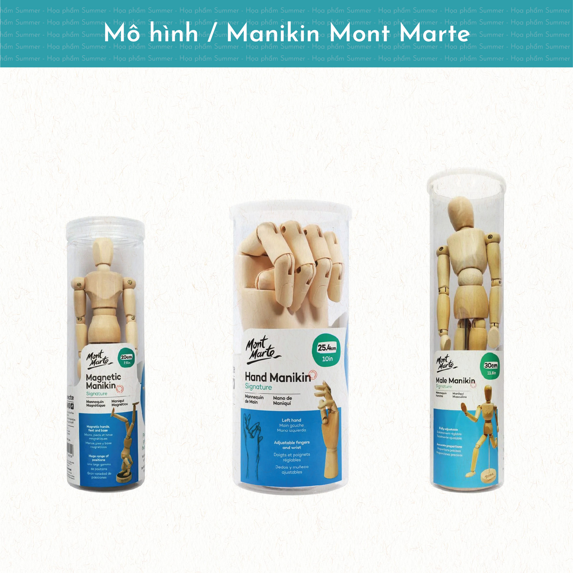 Mô hình Mont Marte bằng gỗ