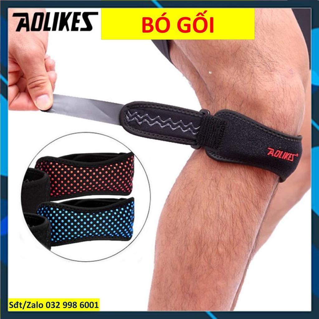 Bó gối thể thao silicone Băng gối thể thao Bảo vệ đầu gối chính hãng Aolikes 7918 7920 7929 7928 7718 7720 yeah