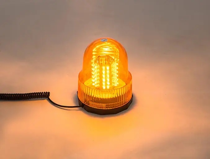 Đèn cảnh báo đế nam châm gắn xe, công trường Terino LED-R072 - Hàng chính hãng