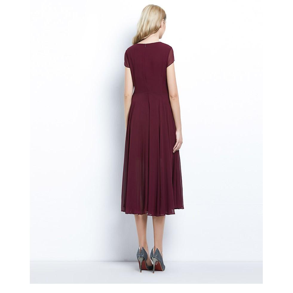 ĐẦM VOAN XÒE THẮT NƠ CAO CẤP DRESS39