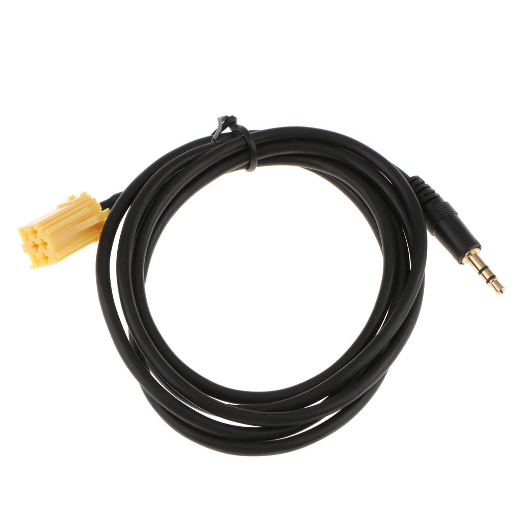3.5MM AUX Audio Cable Cord Input Adapter 1.5M For  Grande