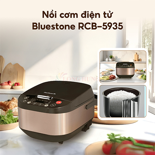 Nồi cơm điện tử Bluestone 1.5 lít RCB-5935 - Hàng chính hãng
