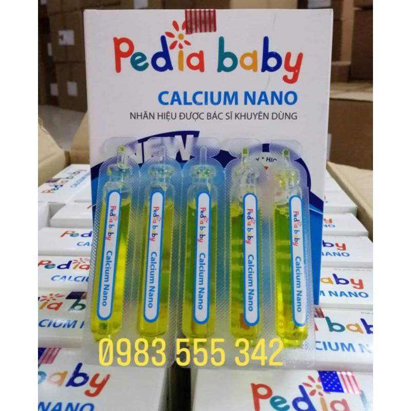 Pediababy canxi nano bổ sung canxi cho bé từ 06 tháng tuổi trở lên dùng được.