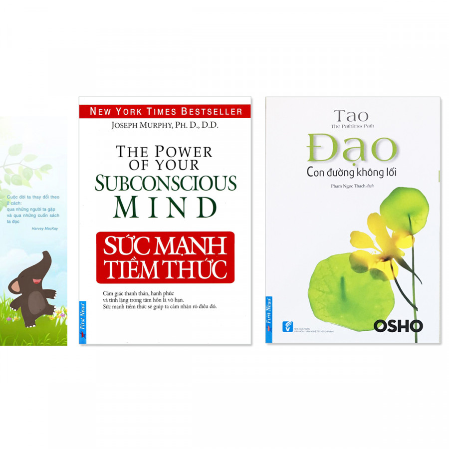 Combo 2 quyển: Sức Mạnh Tiềm Thức + Đạo - Con Đường Không Lối