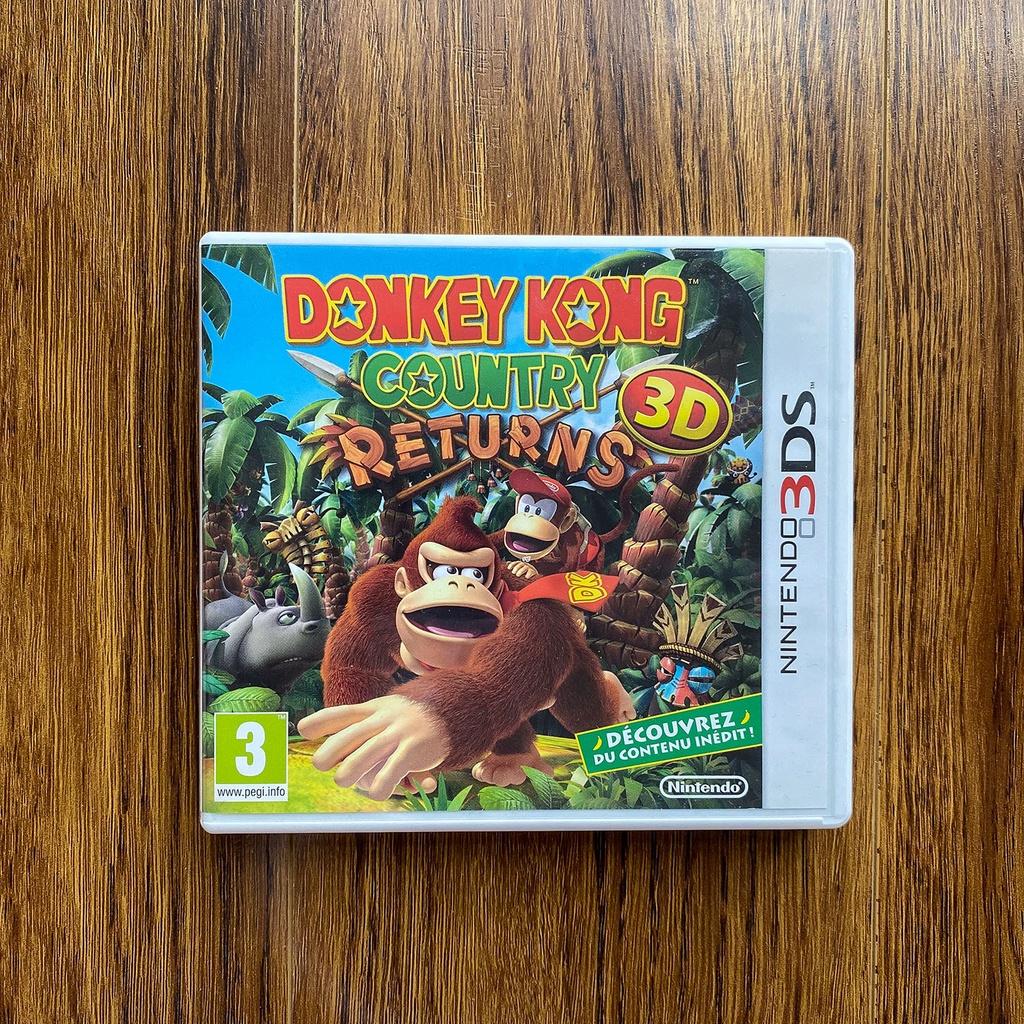 Game Donkey Kong Country Returns 3D EU - Game giải trí 3DS