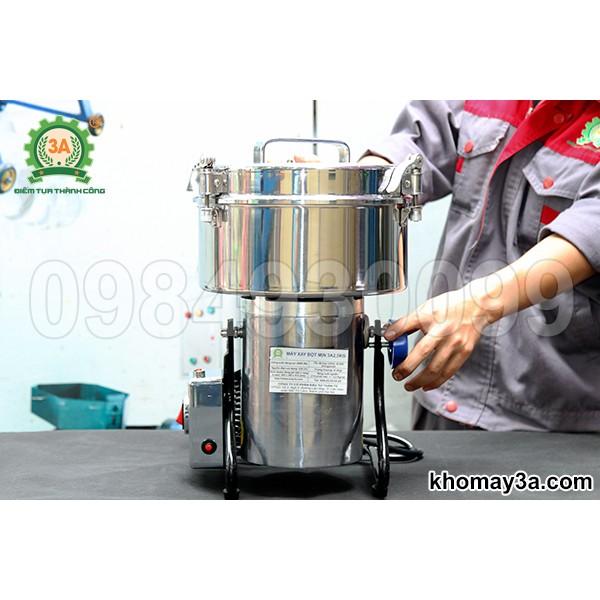 Máy nghiền bột khô siêu mịn 3A2,5Kg - Hàng Chính Hãng