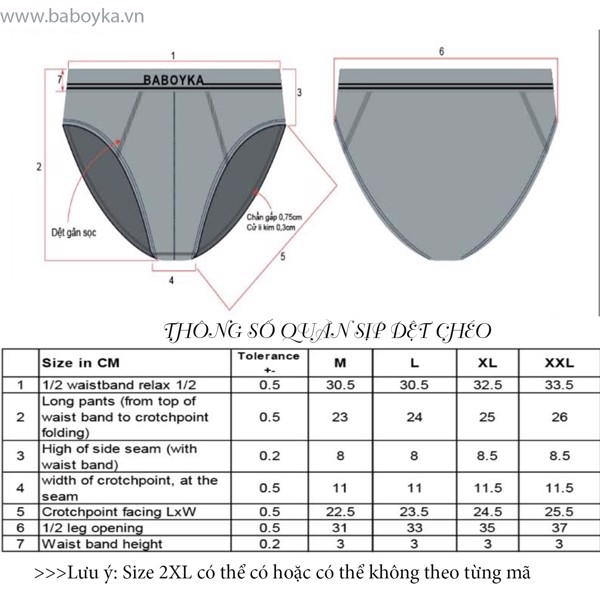 Sịp Chéo Cotton Boyka