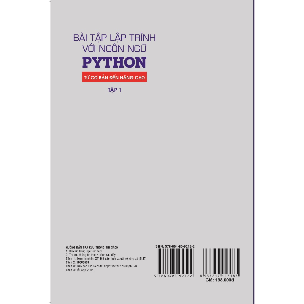 Bài tập lập trình với ngôn ngữ PYTHON - từ cơ bản đến nâng cao